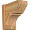 Ekena Millwork Thorton Slat Rough Sawn Outlooker, Western Red Cedar, 8"W x 14"D x 14"H OUT08X14X14THR06RWR - alternate 1
